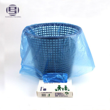 Biodegradable compostable bioplastic rolled garbage bag